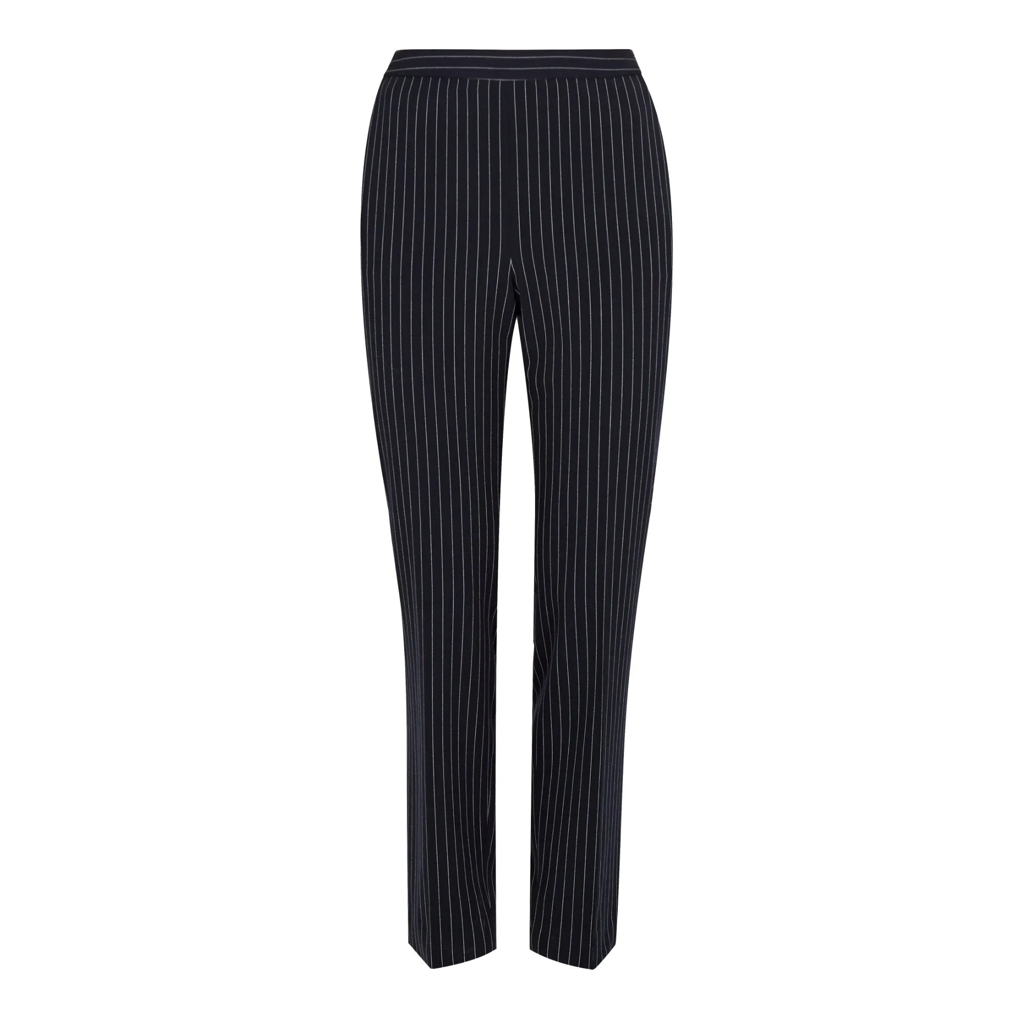 Women Wmf-Angilat-Stripe Suit Trouser - Dk-Blue